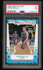 Chris Mullin Basketball Cards 1989 Fleer Sticker Prices