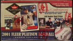Hobby Box Baseball Cards 2001 Fleer Platinum Prices