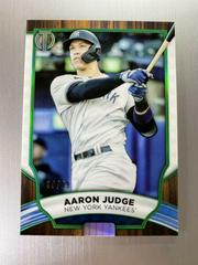 Aaron Judge [Green] #53 Baseball Cards 2022 Topps Tribute Prices
