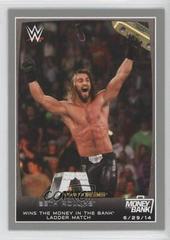 Seth Rollins [Silver] Wrestling Cards 2015 Topps WWE Road to Wrestlemania Prices
