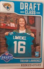 Trevor Lawrence Football Cards 2021 Panini Rookies and Stars Draft Class Prices