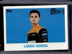Lando Norris Racing Cards 2022 Topps Formula 1 United States Grand Prix Prices