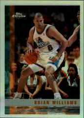 Brian Williams Basketball Cards 1997 Topps Chrome Prices