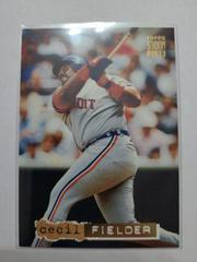 Cecil Fielder [Superstar Sampler] Baseball Cards 1994 Stadium Club Prices