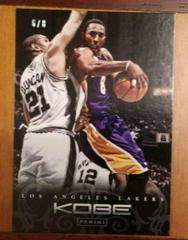 Kobe Bryant #6 Basketball Cards 2012 Panini Kobe Anthology Prices