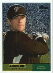 Aaron Hill Baseball Cards 2010 Topps Heritage Chrome Prices