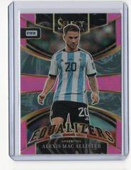 Alexis Mac Allister [Pink] #9 Soccer Cards 2022 Panini Select FIFA Equalizers Prices