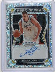 Nikola Jokic #FB-NJK Basketball Cards 2021 Panini Prizm Fast Break Autographs Prices