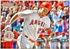 Mike Trout [First Day Issue] #1 Baseball Cards 2020 Stadium Club Prices