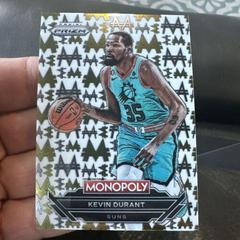 Kevin Durant #W7 Basketball Cards 2023 Panini Prizm Monopoly Millionaire White Prices