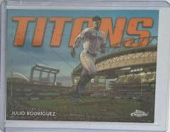 Julio Rodriguez [Orange] #CT-17 Baseball Cards 2023 Topps Chrome Titans Prices