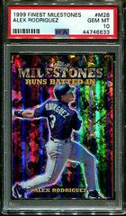 Alex Rodriguez #M28 Baseball Cards 1999 Finest Milestones Prices