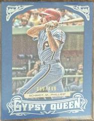 Mike Schmidt [Blue Frame Swinging] #116 Baseball Cards 2014 Topps Gypsy Queen Prices