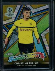 Christian Pulisic [Gold Refractor] Soccer Cards 2018 Topps Chrome UEFA Champions League Future Stars Prices