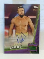 Andrade [Purple] #A-AD Wrestling Cards 2019 Topps WWE Money in the Bank Autographs Prices