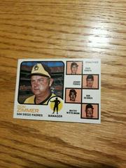 Padres Mgr. , Coaches [Podres No Right Ear] #12 Baseball Cards 1973 Topps Prices