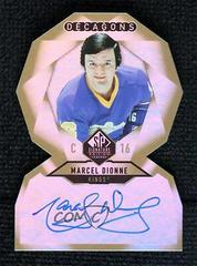 Marcel Dionne [Gold Autograph] #DC-53 Hockey Cards 2020 SP Signature Edition Legends Decagons Prices