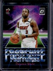 Dwyane Wade [Lime Green] Basketball Cards 2018 Panini Donruss Optic Franchise Features Prices