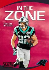 Christian McCaffrey [Red] Football Cards 2020 Panini Score in the Zone Prices