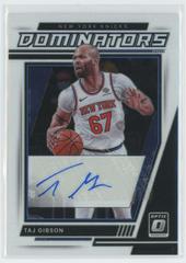 Taj Gibson #DS-TJG Basketball Cards 2021 Panini Donruss Optic Dominators Signatures Prices