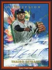 Thairo Estrada [Blue] #TE Baseball Cards 2020 Topps Inception Rookies & Emerging Stars Autographs Prices