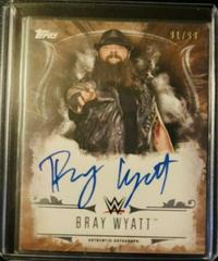 Bray Wyatt [Bronze] Wrestling Cards 2016 Topps WWE Undisputed Autographs Prices