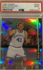 Dirk Nowitzki [Refractor] #234 Basketball Cards 1998 Finest Prices
