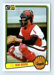 Bob Boone #192 Baseball Cards 1983 Donruss Prices