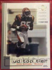 Chad Johnson Football Cards 2001 Upper Deck Top Tier Prices