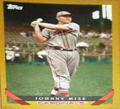 Johnny Mize [Gold] #249 Baseball Cards 2019 Topps Archives Prices