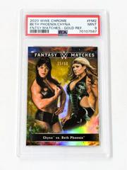 Beth Phoenix, Chyna [Gold] Wrestling Cards 2020 Topps WWE Chrome Fantasy Matches Prices
