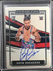 Bron Breakker #SS-BBK Wrestling Cards 2022 Panini Impeccable WWE Stainless Stars Autographs Prices