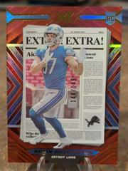Aidan Hutchinson [Red] #EXT-8 Football Cards 2022 Panini XR Extra Prices
