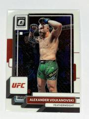 Alexander Volkanovski #1 Ufc Cards 2023 Panini Donruss Optic UFC Prices