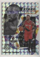 Damian Lillard [Mosaic] Basketball Cards 2019 Panini Mosaic Stare Masters Prices