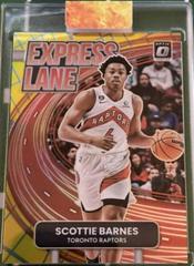 Scottie Barnes [Gold] #19 Basketball Cards 2022 Panini Donruss Optic Express Lane Prices