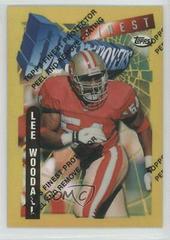Lee Woodall [Refractor] #164 Football Cards 1996 Topps Finest Prices