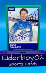 Todd Gilliland [Autograph] #14 Racing Cards 2020 Panini Chronicles Nascar Score Prices