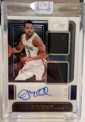CJ McCollum Basketball Cards 2021 Panini One and One Dual Jersey Autographs Prices
