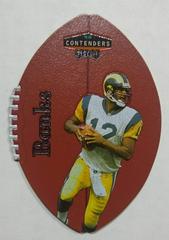 Tony Banks [Registered Exchange] #87 Football Cards 1998 Playoff Contenders Leather Prices