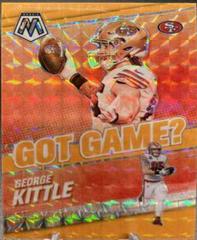 George Kittle #GG-14 Football Cards 2021 Panini Mosaic Got Game Prices
