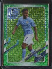 Raheem Sterling [Neon Green] Soccer Cards 2020 Topps Chrome UEFA Champions League Prices