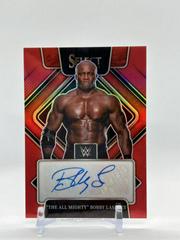 The All Mighty Bobby Lashley [Red Prizm] #SG-BLH Wrestling Cards 2022 Panini Select WWE Signatures Prices