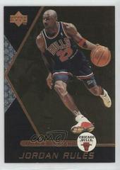Michael Jordan #J2 Basketball Cards 1998 Upper Deck Ovation Jordan Rules Prices