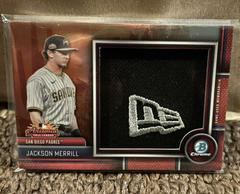 Jackson Merrill [Red] Baseball Cards 2023 Bowman Chrome 2022 AFL Jumbo Relics Prices