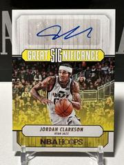 Jordan Clarkson #GS-JCK Basketball Cards 2022 Panini Hoops Great SIGnificance Autographs Prices