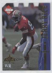 Jerry Rice [S & S Gold Die Cut] #66 Football Cards 1995 Collector's Edge Excalibur Prices