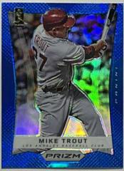 Mike Trout [Blue Prizm] #50 Baseball Cards 2012 Panini Prizm Prices