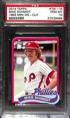 Mike Schmidt #TM-16 Baseball Cards 2014 Topps 1989 Mini Die Cut Prices