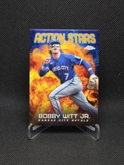 Bobby Witt Jr. [Orange] Baseball Cards 2023 Topps Chrome Update Action Stars Prices